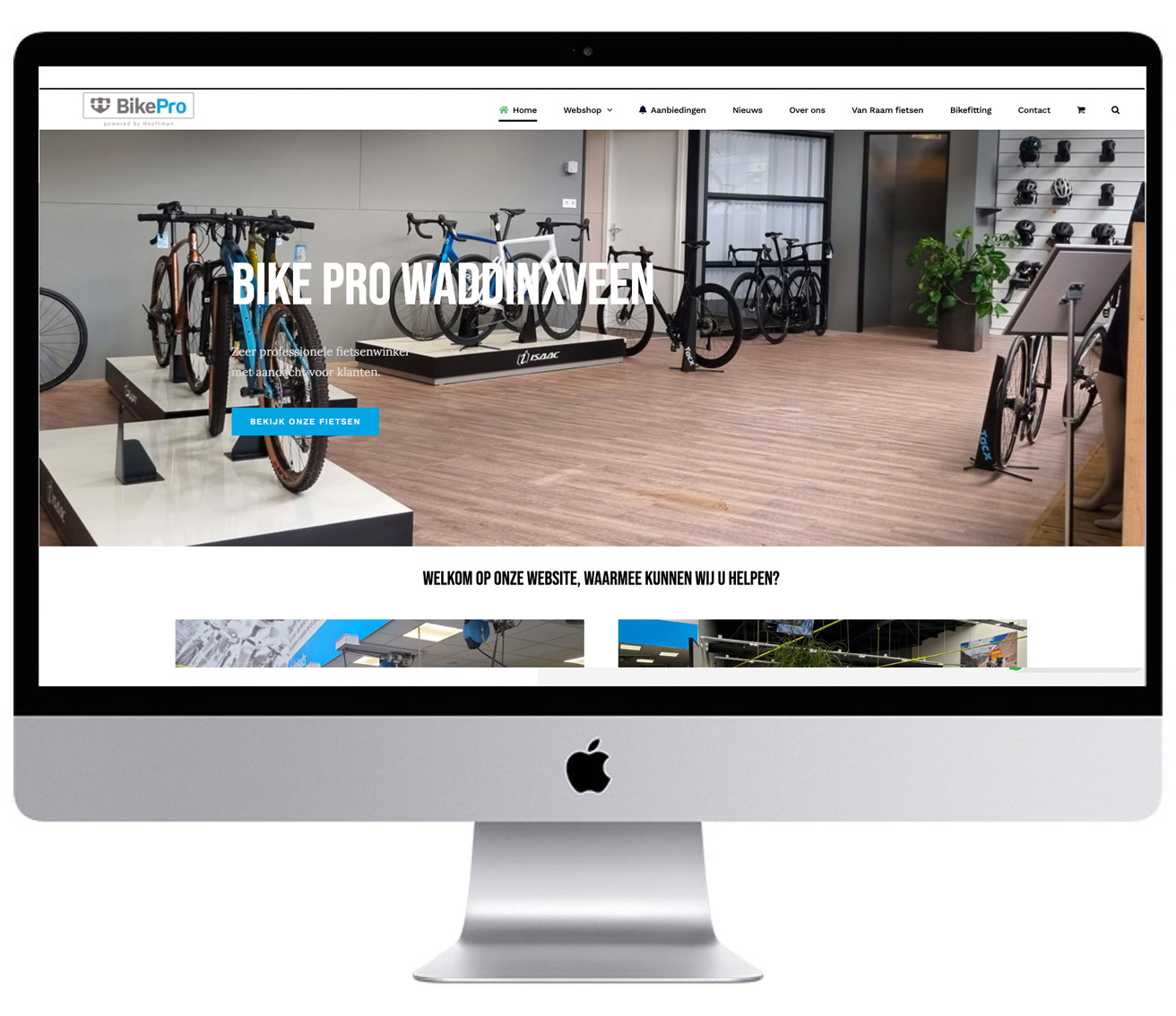 Website fietsenwinkel Bike Pro Waddinxveen
